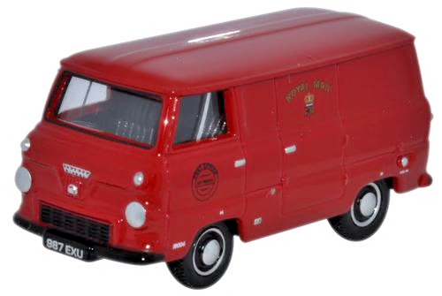 OXFORD DIECAST 1/76 SCALE - 76FDE004 - FORD 400E VAN ROYAL MAIL - NEW