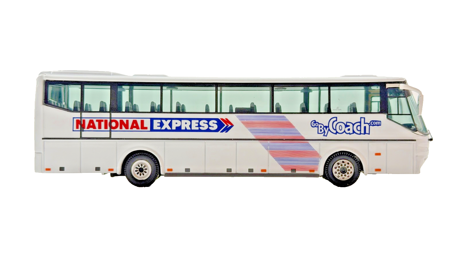 CORGI 1/76 SCALE - BOVA FUTURA NATIONAL EXPRESS "GO BY COACH.COM" UNBOXED