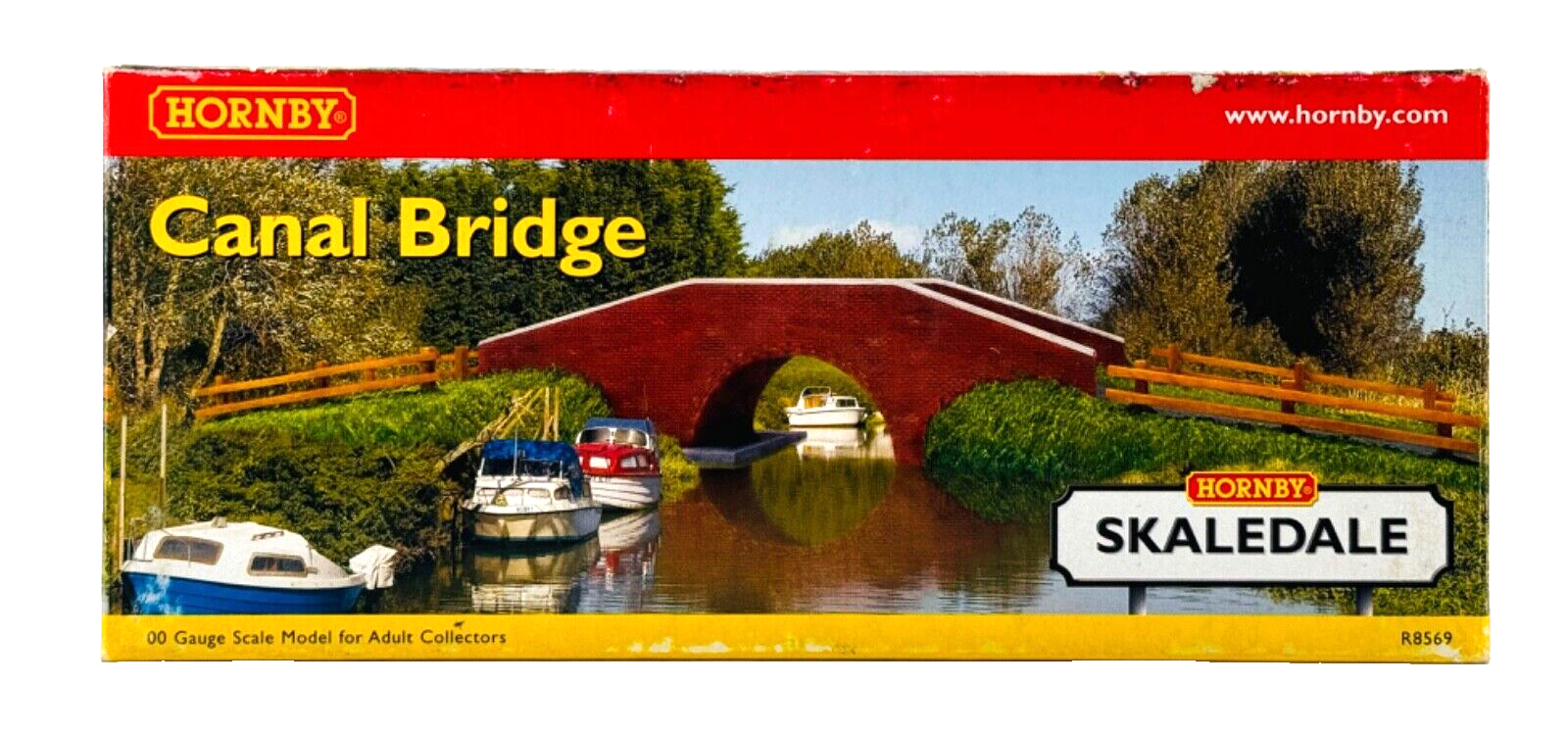 HORNBY 00 GAUGE SKALEDALE - R8569 - CANAL BRIDGE - BOXED