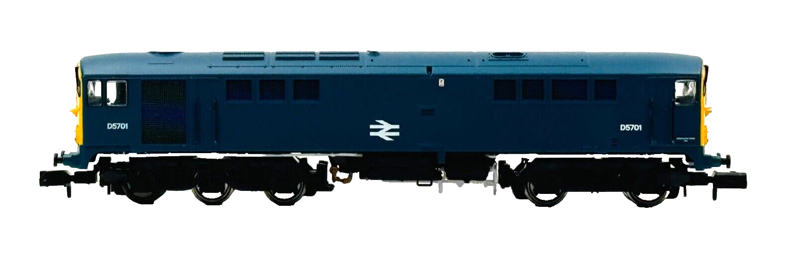RAPIDO N GAUGE - 905006 - CLASS 28 BR BLUE FULL YELLOW ENDS D5701 - BOXED