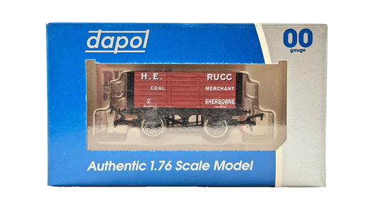 DAPOL 00 GAUGE - H E RUGG COAL MERCHANT SHERBORNE WAGON NO.2 (LIMITED EDITION)