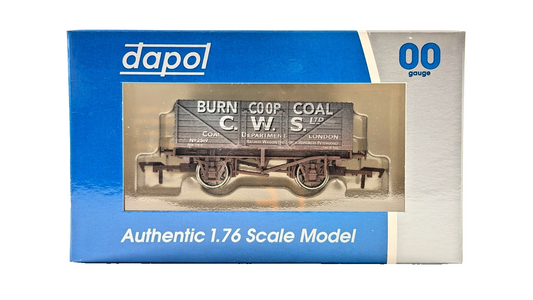 DAPOL 00 GAUGE - BURN COOP COAL C.W.S DEPT LONDON 2519 (W) (LIMITED EDITION)