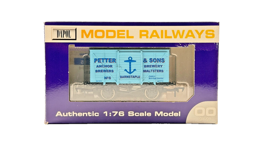 DAPOL 00 GAUGE - PETTER & SONS ANCHOR BREWERY BARNSTAPLE NO.5 (LIMITED EDITION)