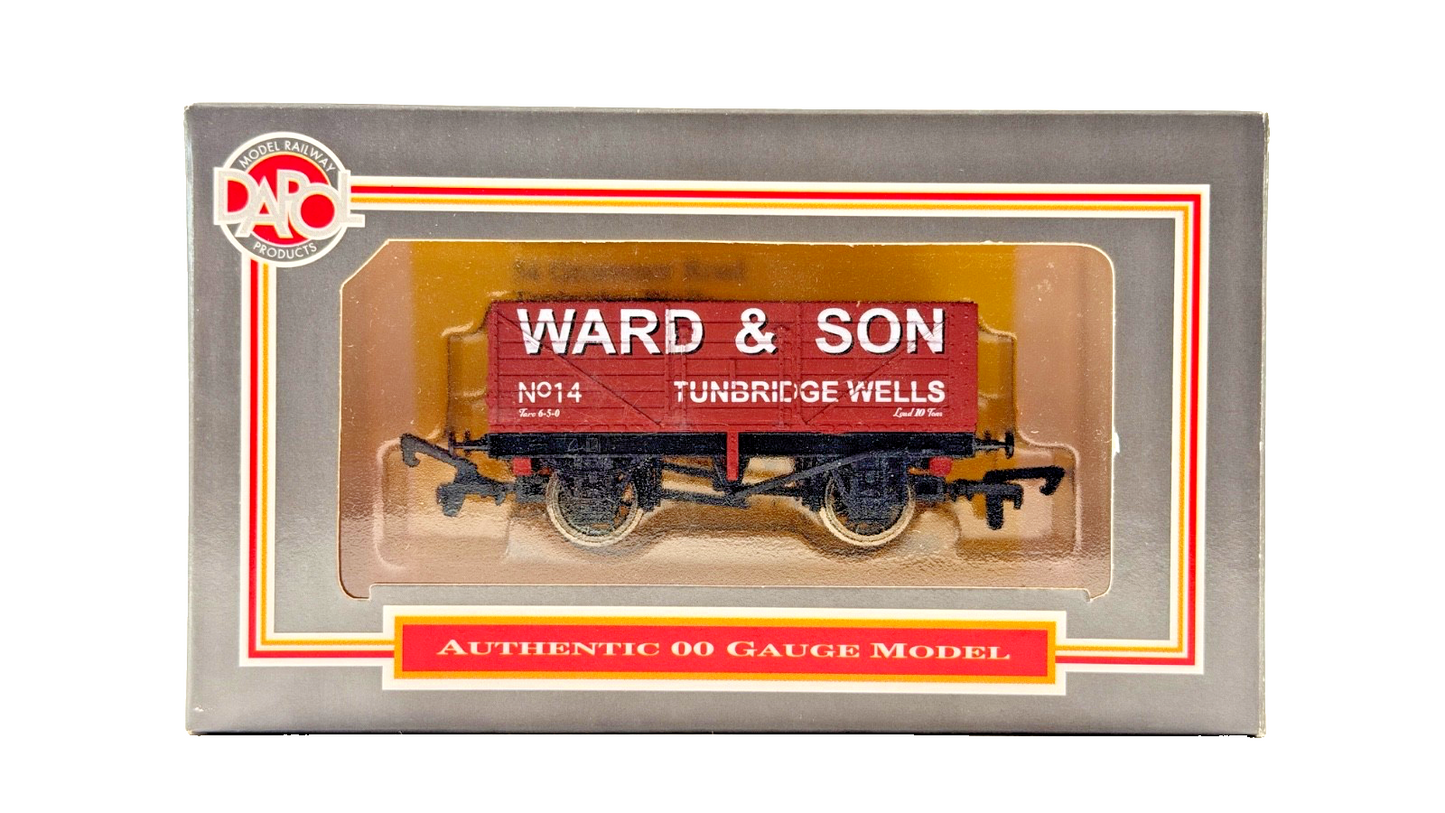 DAPOL 00 GAUGE - WARD & SON TUNBRIDGE WELLS PLANK WAGON 14 (LIMITED EDITION)