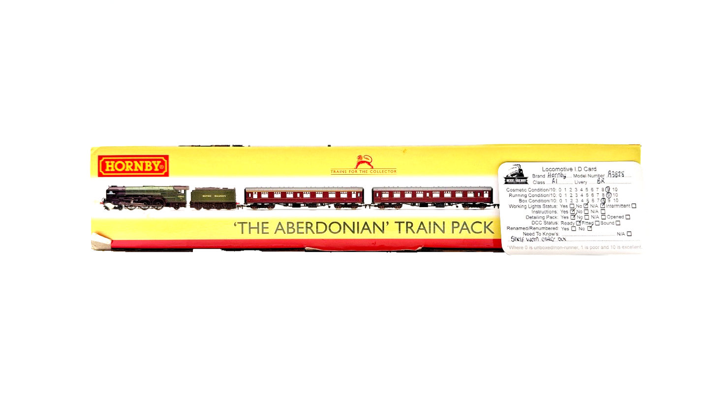 HORNBY 00 GAUGE - R3828 - BRITISH RAILWAYS THE ABERDONIAN TORNADO RAILTOUR TRAIN