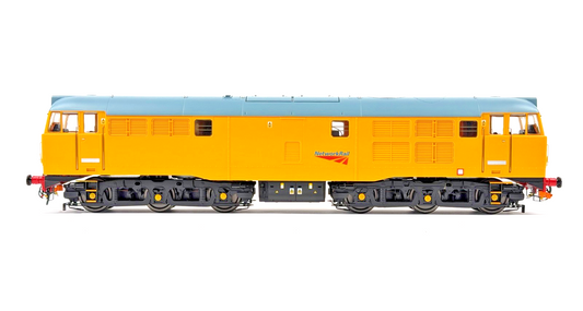 HELJAN O GAUGE - 3144 - CLASS 31 DIESEL NETWORK RAIL YELLOW *SPARES REPAIRS*