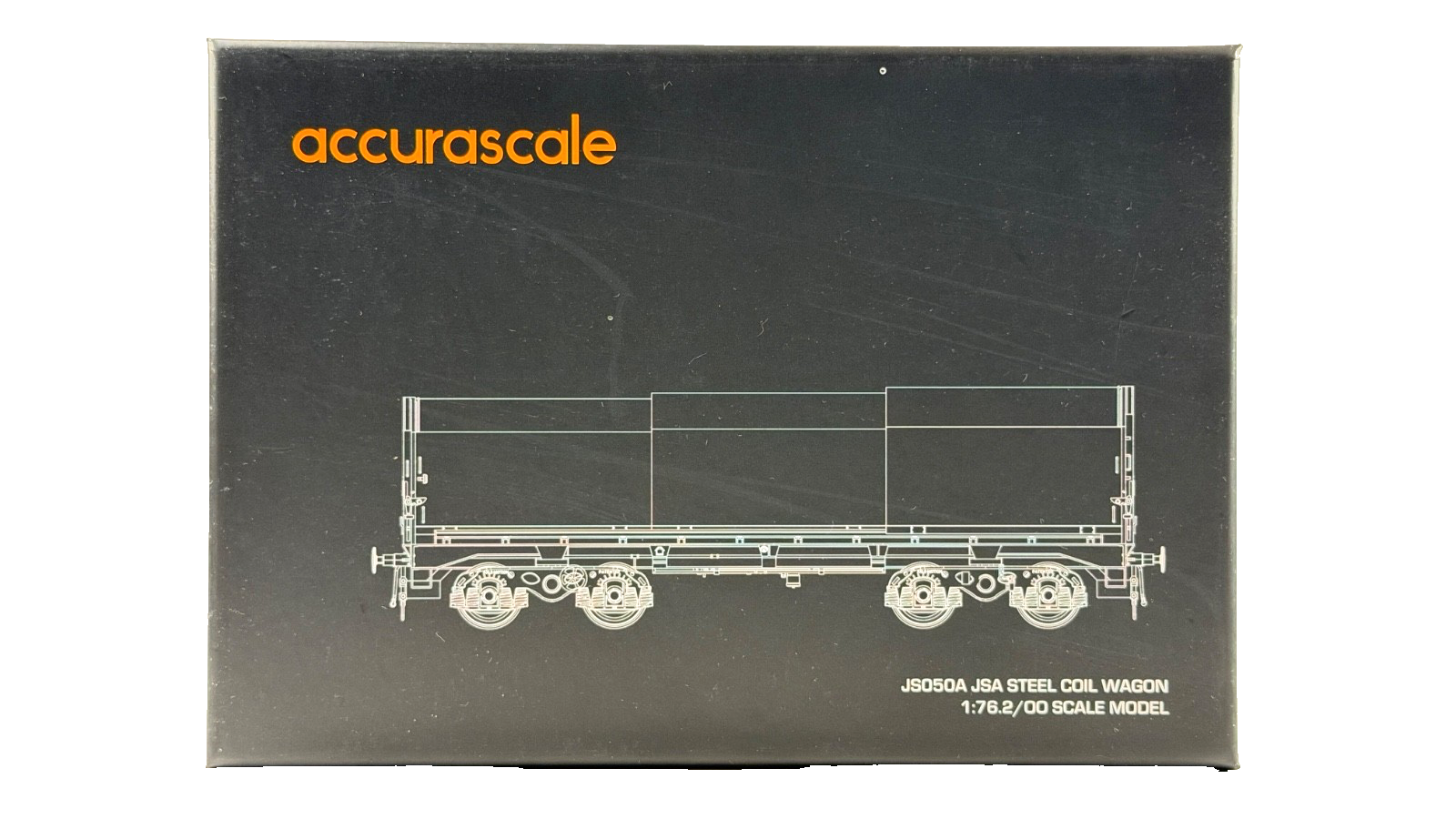 ACCURASCALE OO GAUGE - ACC2128VTG3 - JSA BOGIE COVERED STEEL WAGON TWIN PACK VTG