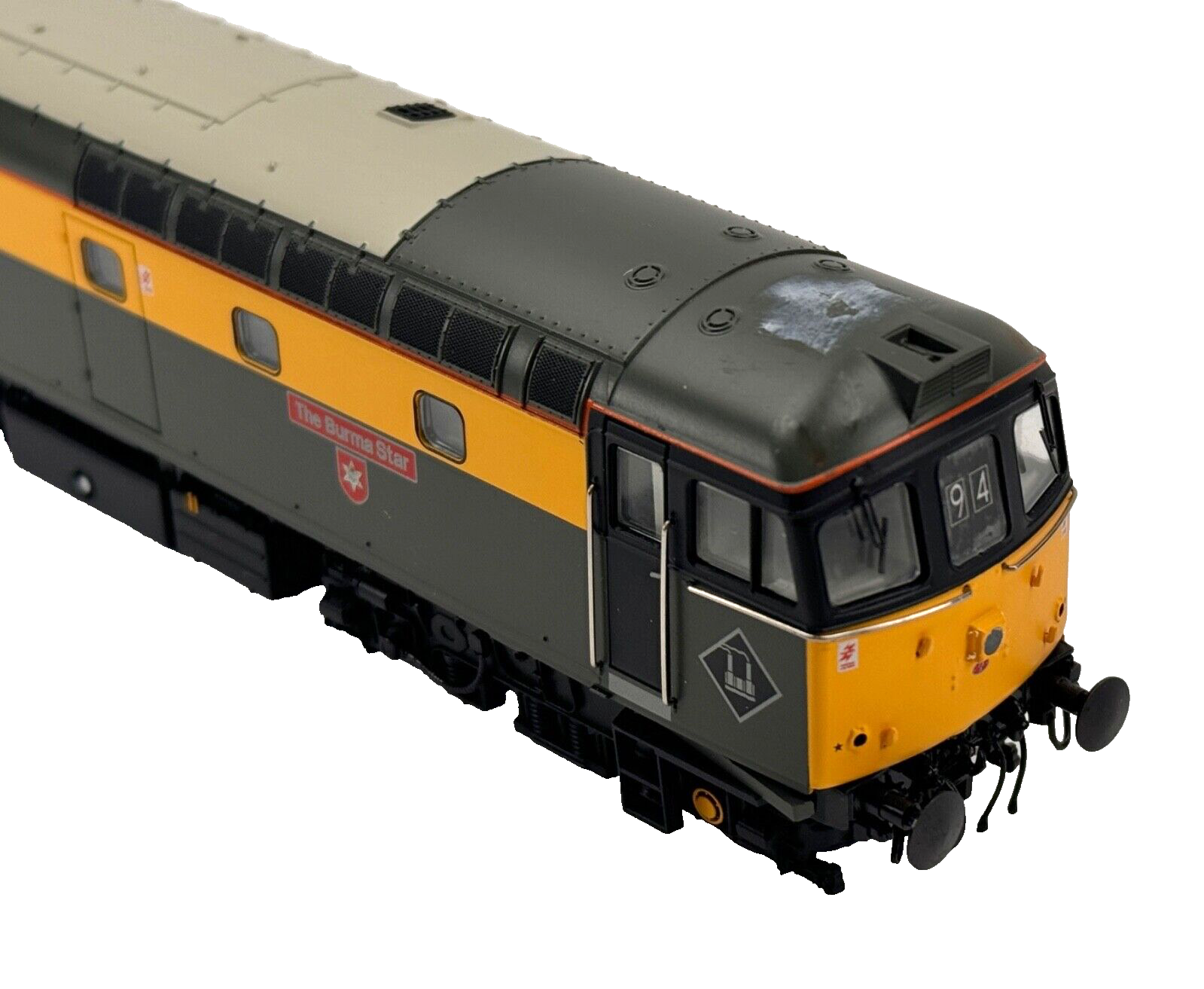 HELJAN 00 GAUGE - 33361 - CLASS 33/2 DIESEL 33202 DUTCH ENGINEERS THE BURMA STAR