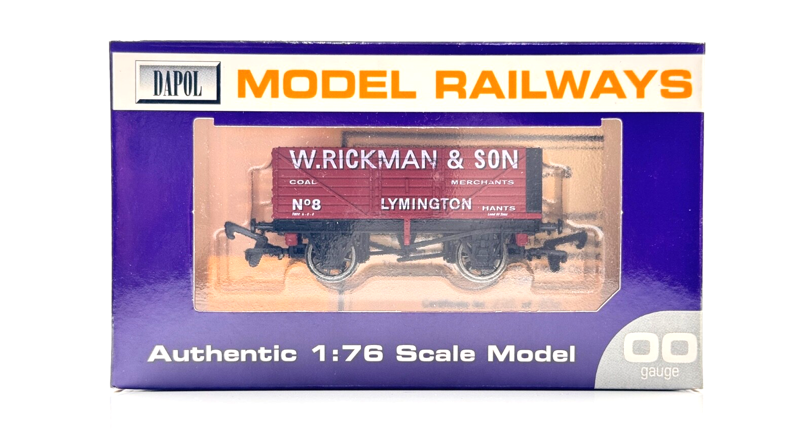 DAPOL 00 GAUGE - W. RICKMAN & SON COAL MERCHANT LYMINGTON NO.8 (LIMITED EDITION)