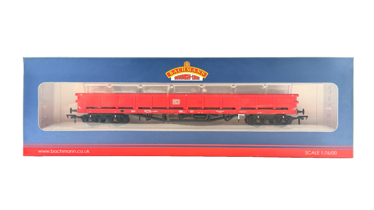 BACHMANN OO GAUGE - 37-830A - MXA LOBSTER BOGIE OPEN WAGON DB CARGO RED