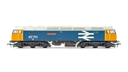 BACHMANN 00 GAUGE - 35-415 - CLASS 47 47711 GREYFRIARS BOBBY BR BLUE LARGE LOGO
