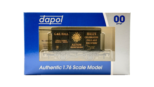 DAPOL 00 GAUGE - G&E HALL HALL'S PALE ALE BREWERY ALTON NO.8 (LIMITED EDITION)