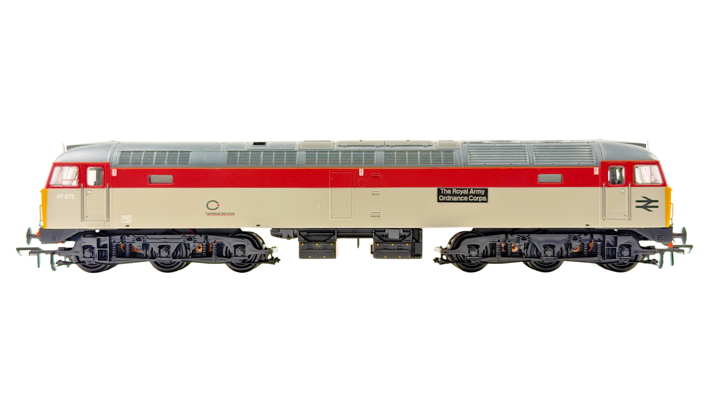 BACHMANN 00 GAUGE - 31-650W - CLASS 47 DIESEL 47972 ROYAL ARMY ORDNANCE CORPS