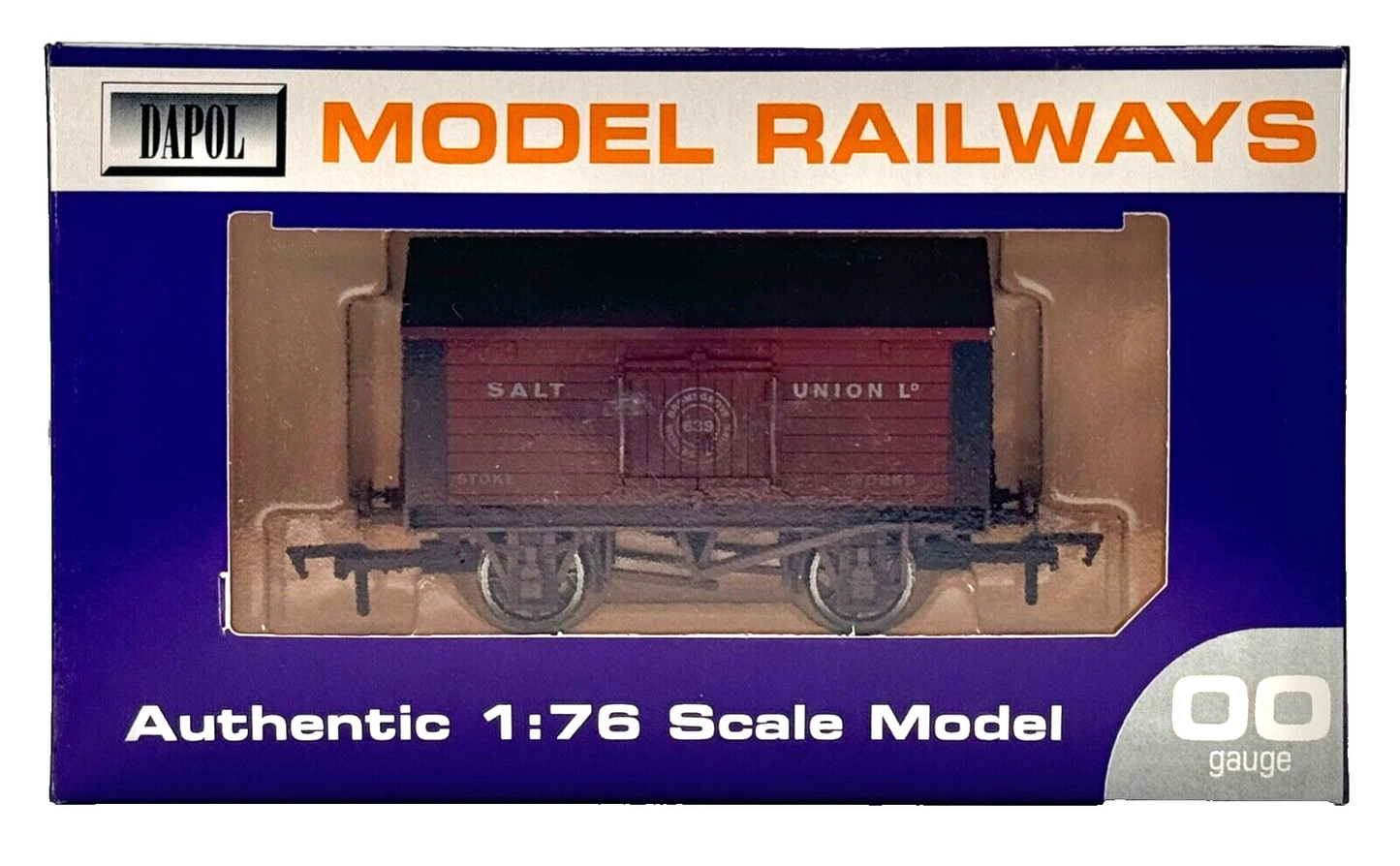 DAPOL 00 GAUGE - SALT UNION BROMSGROVE WAGON STOKE WORKS (W) (LIMITED EDITION)