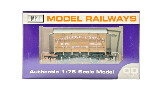 DAPOL 00 GAUGE - JOHN GROVES HOPE BREWERY WEYMOUTH VENT VAN 3 (LIMITED EDITION)