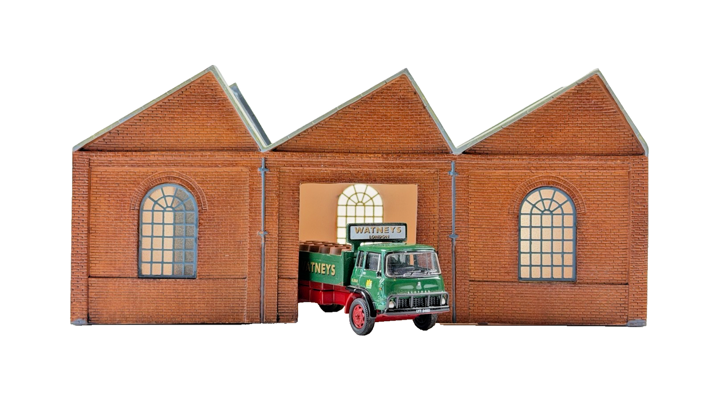 BACHMANN OO GAUGE SCENECRAFT - 44-021 - NORTH LIGHT FACTORY - BOXED