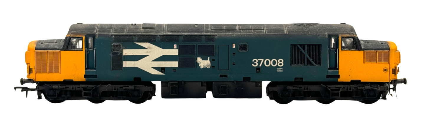 BACHMANN 00 GAUGE - CLASS 37 DIESEL 37008 LARGE LOGO SCOTTIE DOG (BENS RESPRAYS)