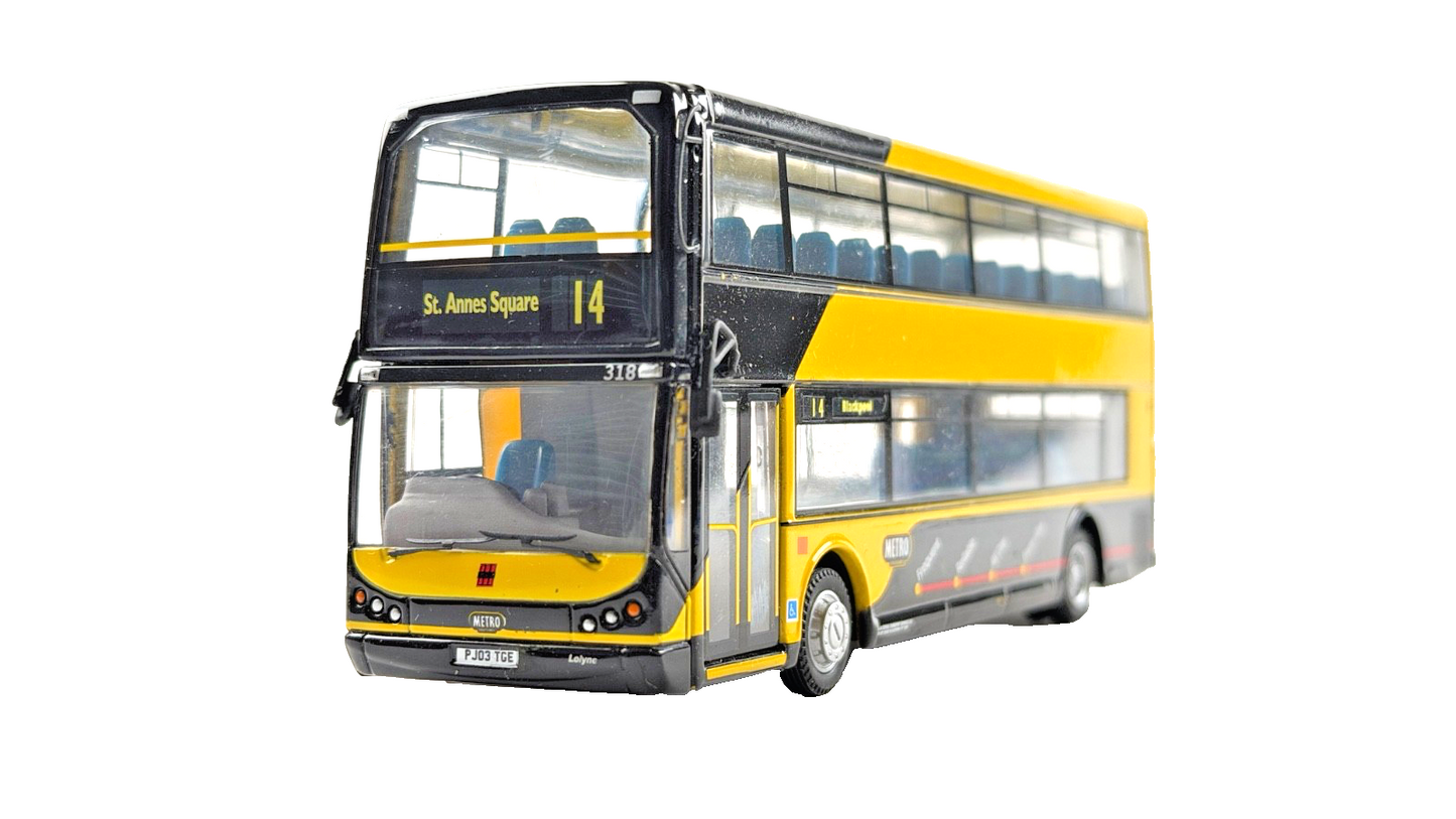 CORGI 1/76 SCALE - EAST LANCS LOLYNE BLACKPOOL METRO ST ANNES SQUARE UNBOXED