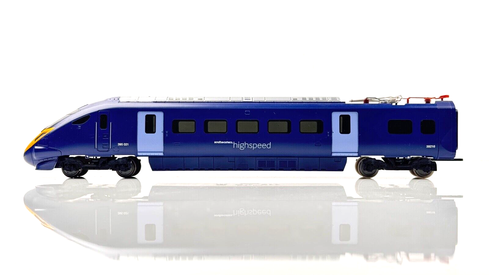 HORNBY 00 GAUGE - SOUTH EASTERN HIGH SPEED BLUE RAPIER 3 CAR SET - UNBOXED