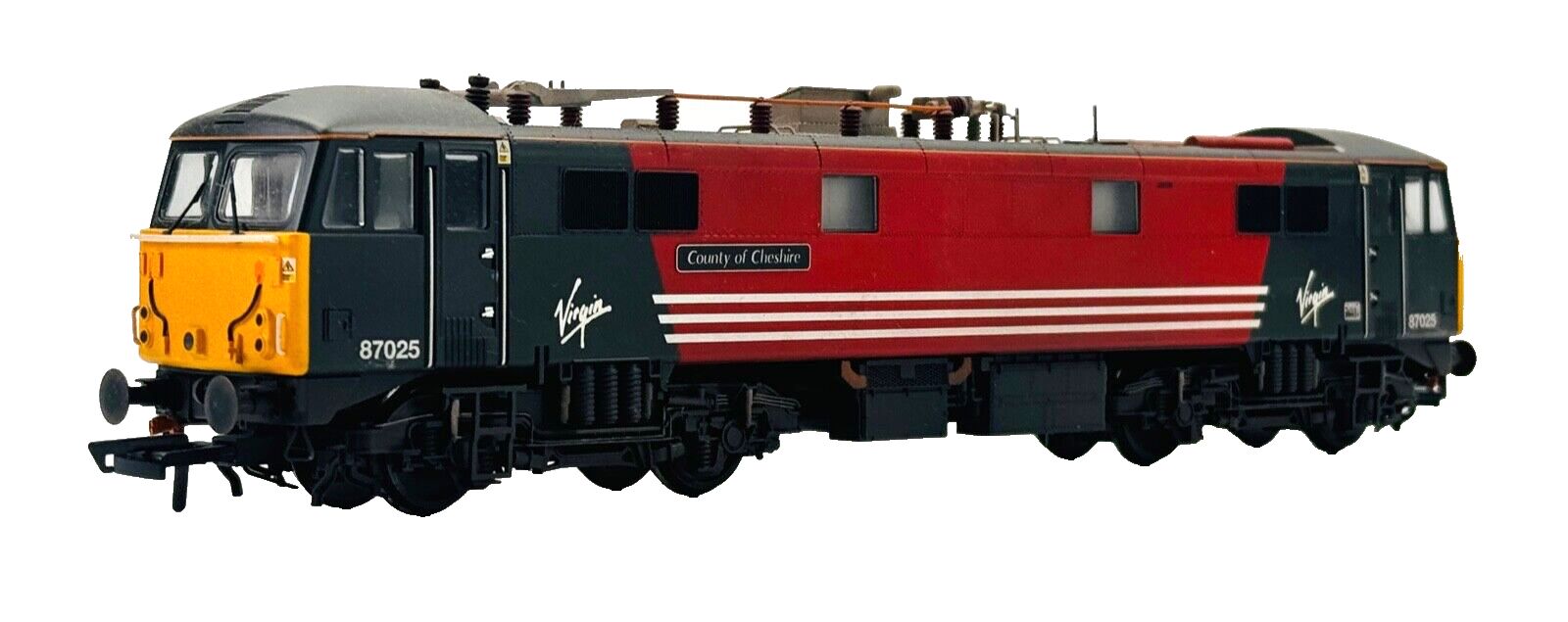 HORNBY 00 GAUGE - R3656 - CLASS 87 ELECTRIC VIRGIN TRAINS COUNTY OF CHESTER NQP