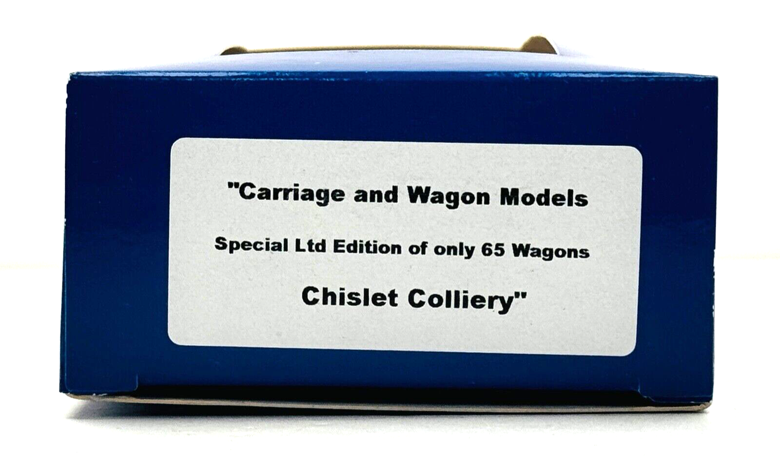 DAPOL 00 GAUGE - CHISLET COLLIERY OF KENT WAGON NO.65 PRISTINE (LIMITED EDITION)