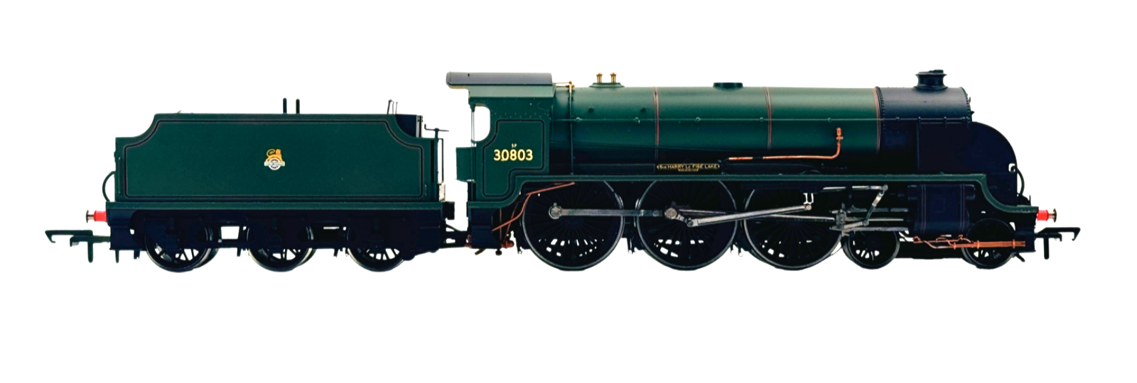 HORNBY 00 GAUGE - R2582 - BR 4-6-0 CLASS N15 30803 SIR HARRY LE FISE LAKE BOXED