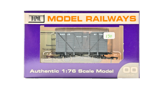 DAPOL 00 GAUGE - S&DJR SOMERSET DORSET JOINT RAILWAY ROAD VAN (LIMITED EDITION)