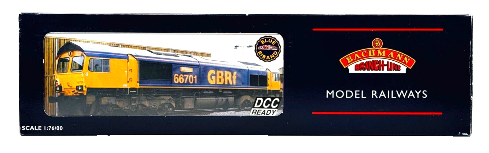 BACHMANN 00 GAUGE - 32-727 - CLASS 66 DIESEL 66701 GBRF 'WHITEMOOR' - BOXED