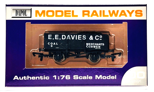 DAPOL 00 GAUGE - E.E DAVIES & CO COAL MERCHANTS CORWEN NO.9 (LIMITED EDITION)