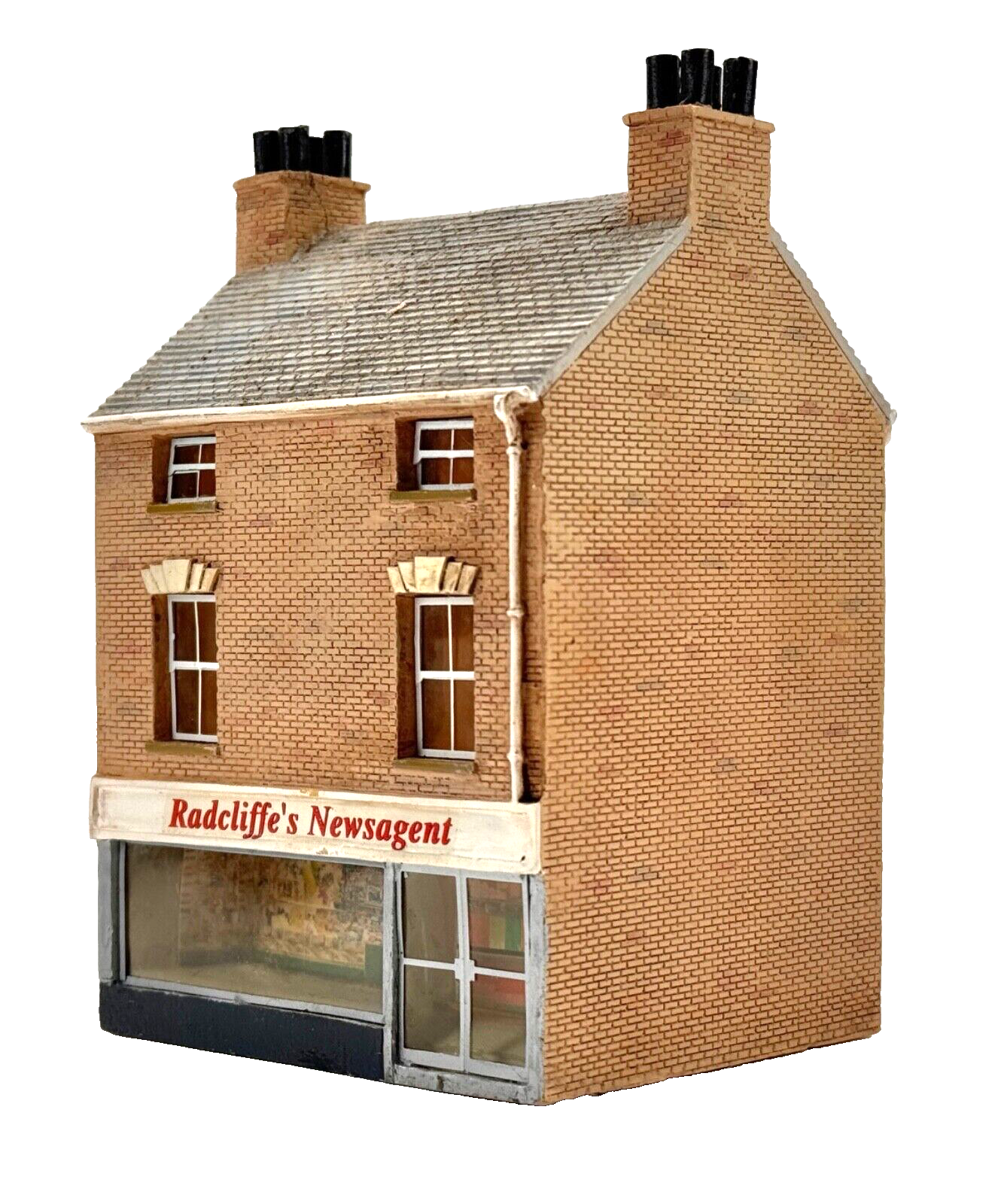 HORNBY 00 GAUGE SKALEDALE - R8555 - RADCLIFFE'S NEWSAGENT SHOP - UNBOXED