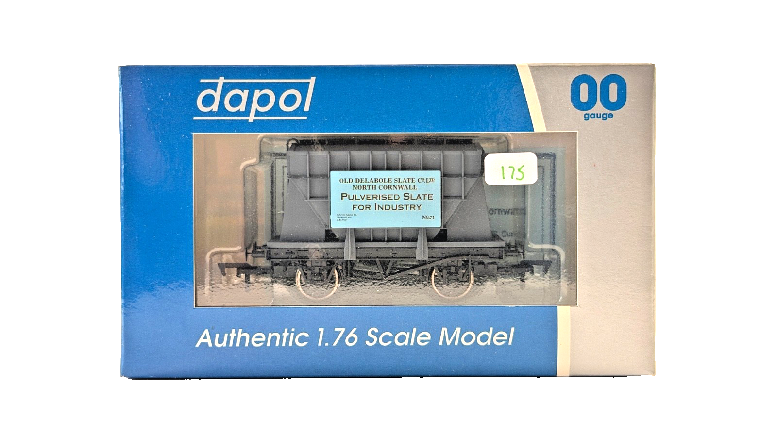 DAPOL 00 GAUGE - OLD DELABOLE SLATE CO NORTH CORNWALL NO.71 (LIMITED EDITION)