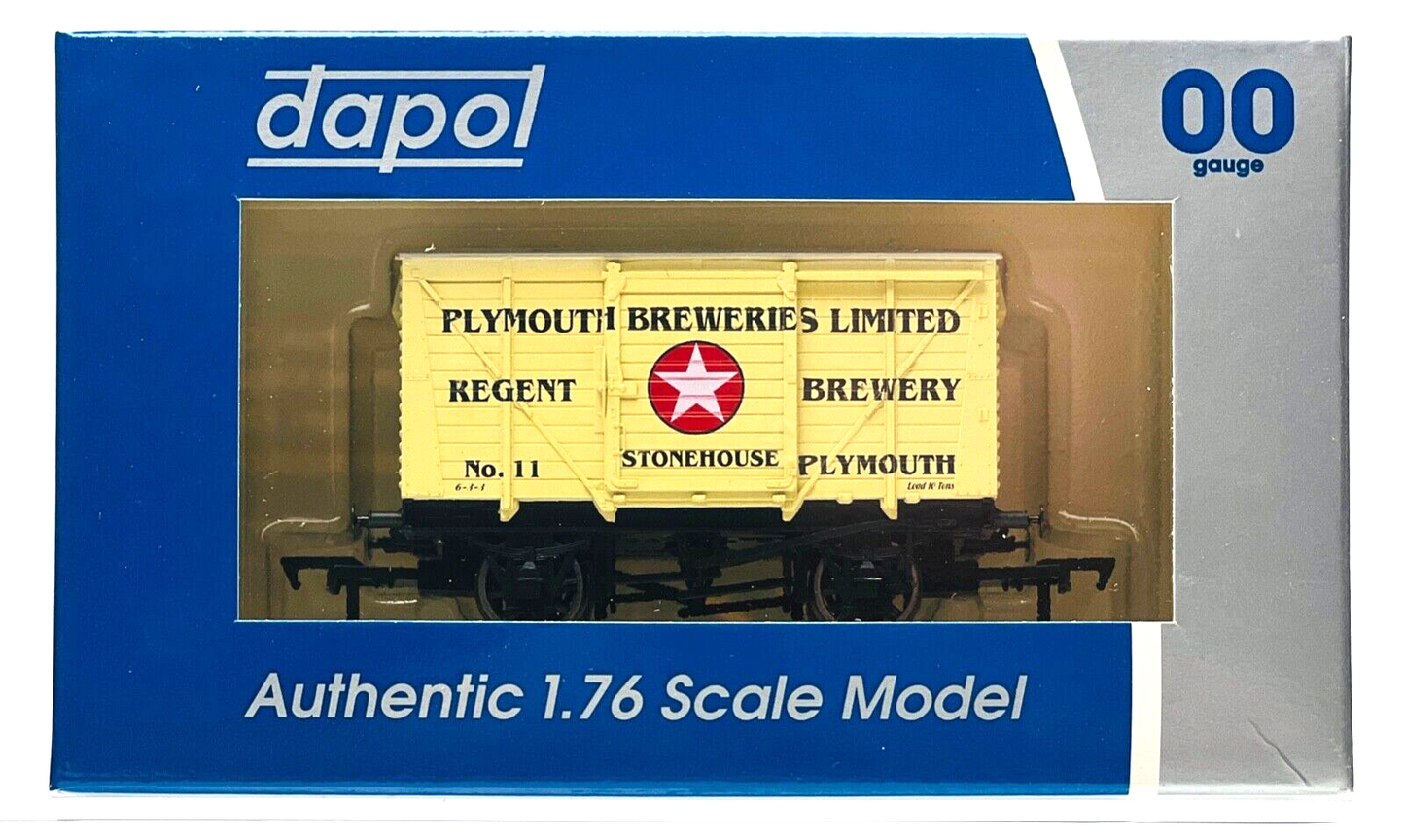 DAPOL 00 GAUGE - PLYMOUTH BREWERIES LTD REGENT BREWERY 11 (BURNHAM DMRC LTD ED)