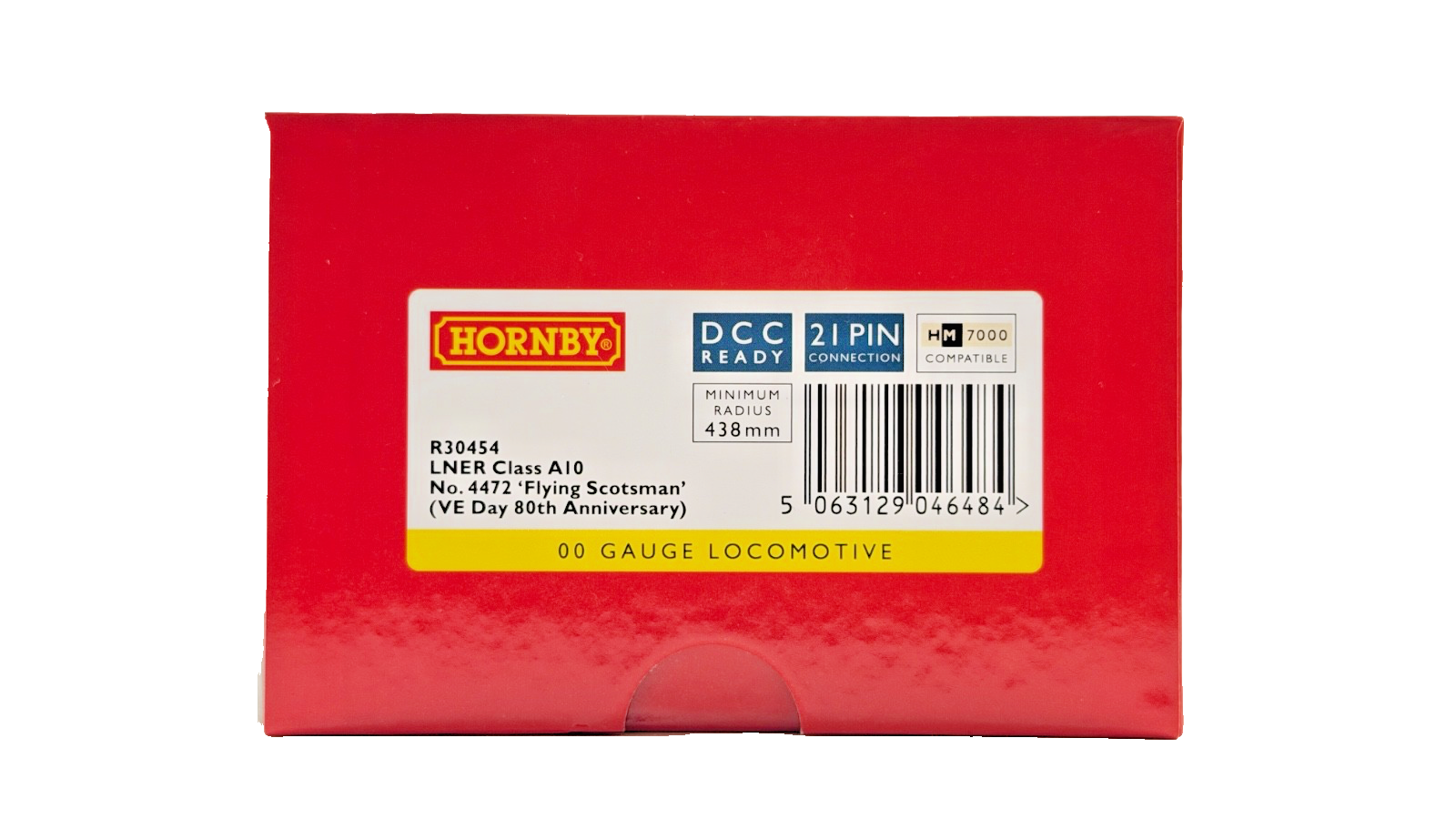 HORNBY OO GAUGE - R30454 - LNER CLASS A10 NO.4472 FLYING SCOTSMAN VE DAY 80TH