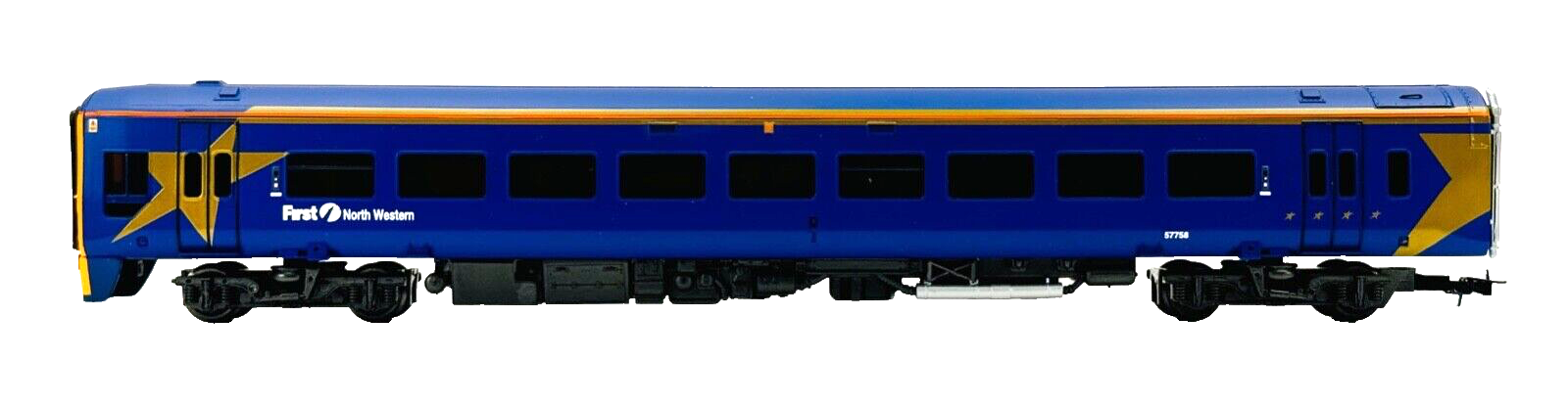 BACHMANN 00 GAUGE - 31-505 - CLASS 158 DMU 2 CAR 'FIRST NORTH WESTERN' - BOXED