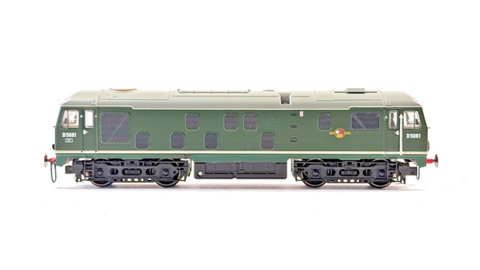 BACHMANN 00 GAUGE - CLASS 24 DIESEL BR GREEN D5061 - UNBOXED
