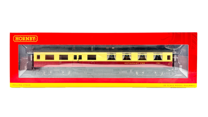 HORNBY OO GAUGE - R40029 - BR CRIMSON CREAM MAUNSELL 1ST CLASS RK COACH S7998S