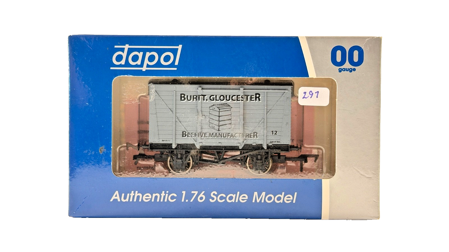 DAPOL 00 GAUGE - BURTT GLOUCESTER BEEHIVE MANUFACTURER VAN 12 (LIMITED EDITION)