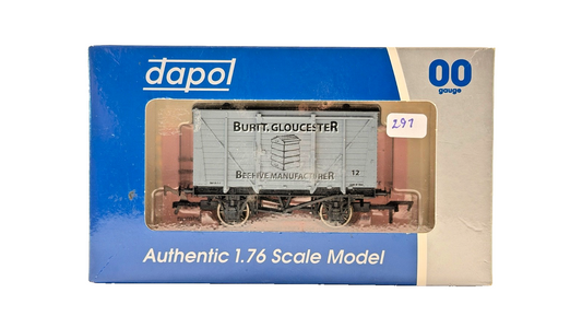 DAPOL 00 GAUGE - BURTT GLOUCESTER BEEHIVE MANUFACTURER VAN 12 (LIMITED EDITION)
