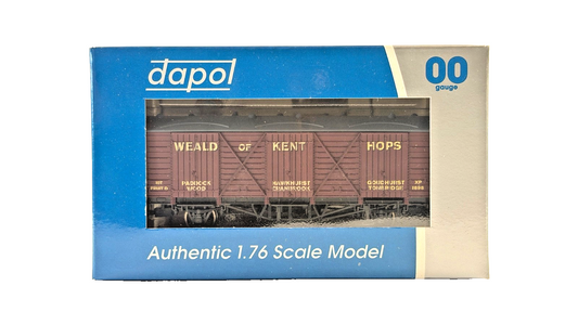 DAPOL 00 GAUGE - WEALD OF KENT HOPS 10T FRUIT VAN HAWKHURST (LIMITED EDITION)