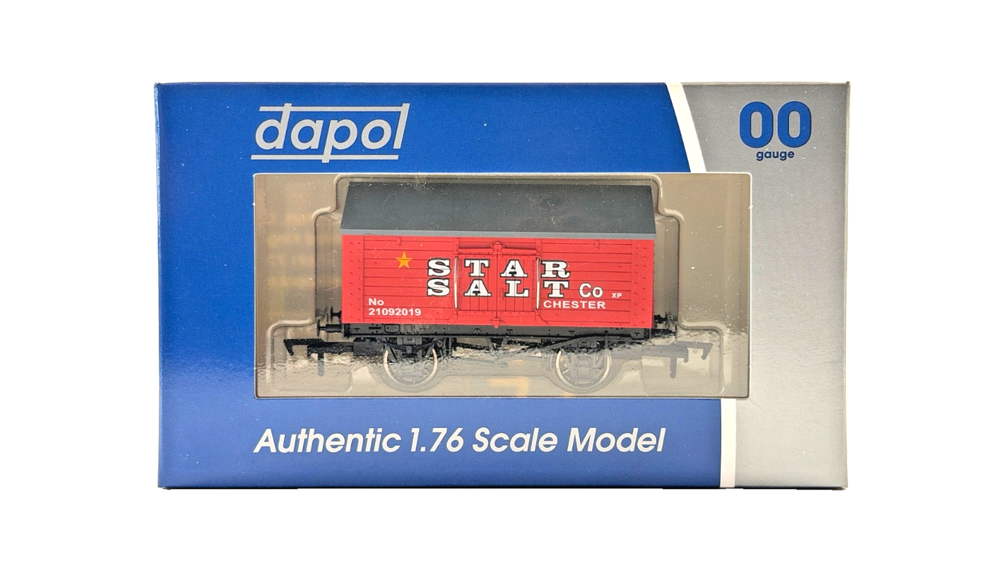 DAPOL 00 GAUGE - STAR SALT COMPANY CHESTER WAGON NO.21092019 (LIMITED EDITION)