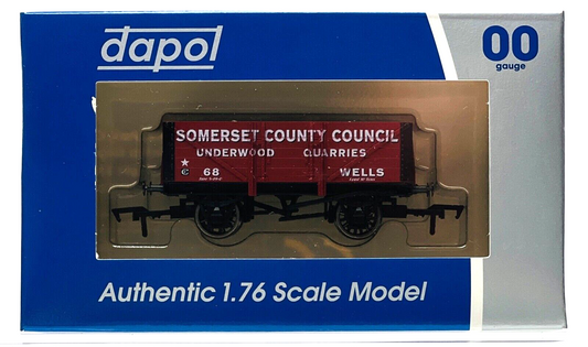 DAPOL 00 GAUGE - SOMERSET COUNTY COUNCIL UNDERWOOD QUARRY (BURNHAM DMRC LTD ED)