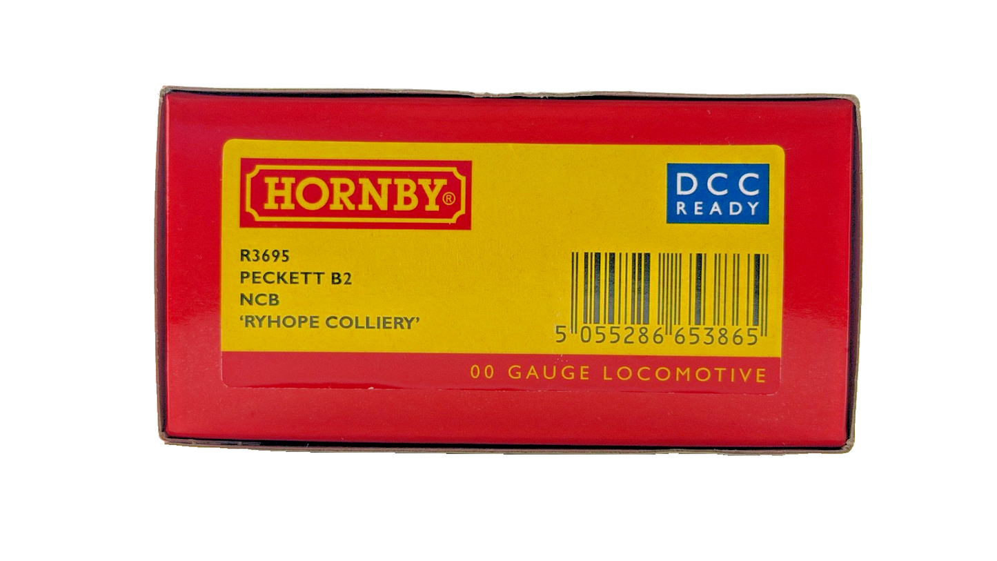 HORNBY OO GAUGE - R3695 - PECKETT B2 NCB NATIONAL COAL BOARD RYHOPE COLLIERY