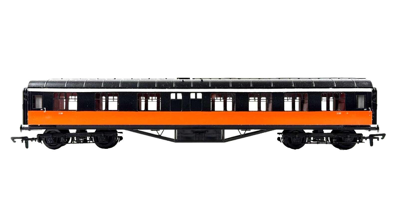 SILVER FOX MODELS OO GAUGE - CIE IRISH RAIL BLACK OVER ORANGE CORRIDOR 3RD 2128