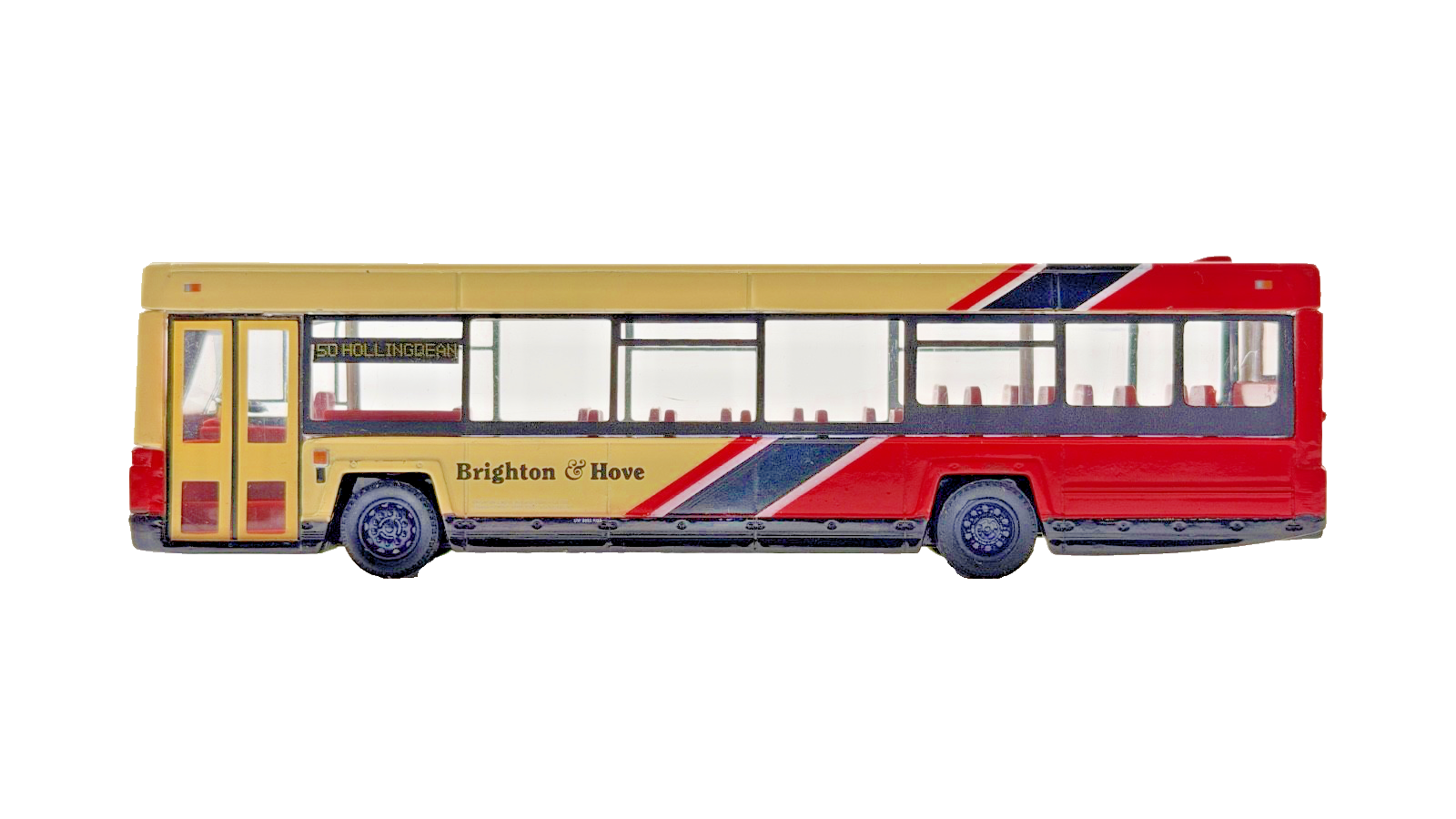 CORGI 1/76 SCALE - LEYLAND LYNX BRIGHTON & HOVE HOLLINGDEAN BUS UNBOXED