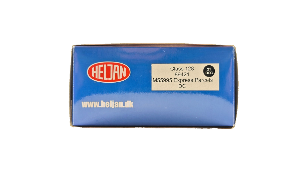 HELJAN OO GAUGE - 89421 - CLASS 128 M55995 BR BLUE EXPRESS PARCELS WEATHERED