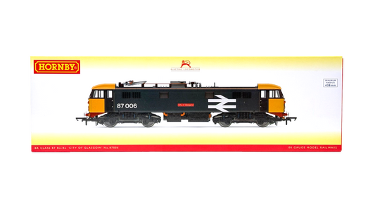 HORNBY 00 GAUGE - R30030 - BR CLASS 87 BO-BO 'CITY OF GLASGOW' 87006 - NEW BOXED
