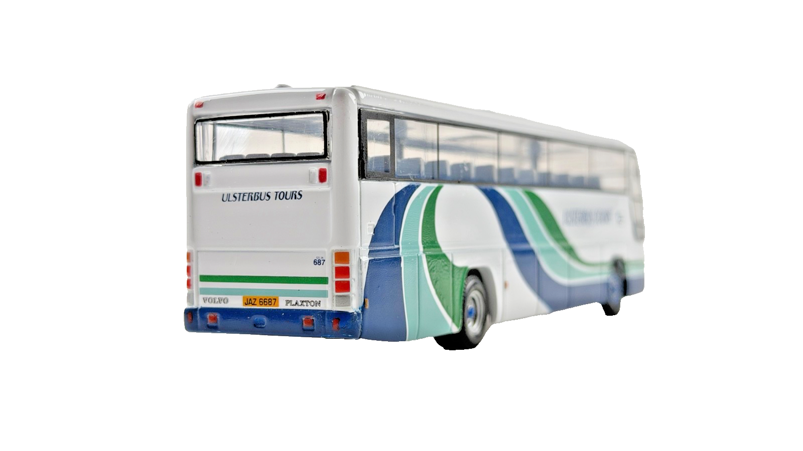 CORGI 1/76 SCALE - PLAXTON EXCALIBUR ULSTERBUS TOURS COACH UNBOXED