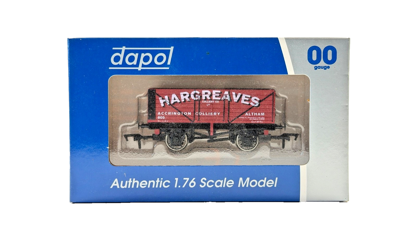 DAPOL 00 GAUGE - HARGREAVES COLLIERY ACCRINGTON ALTHAM NO.605 (LIMITED EDITION)