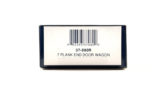 BACHMANN 00 GAUGE - 37-080R - 7 PLANK END DOOR WAGON EDINBURGH COLLIERY NO.313