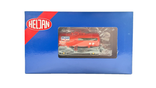 HELJAN OO GAUGE - ITEM 1109 - B TANK MOBIL CHARRINGTON FUEL OIL 201 RED